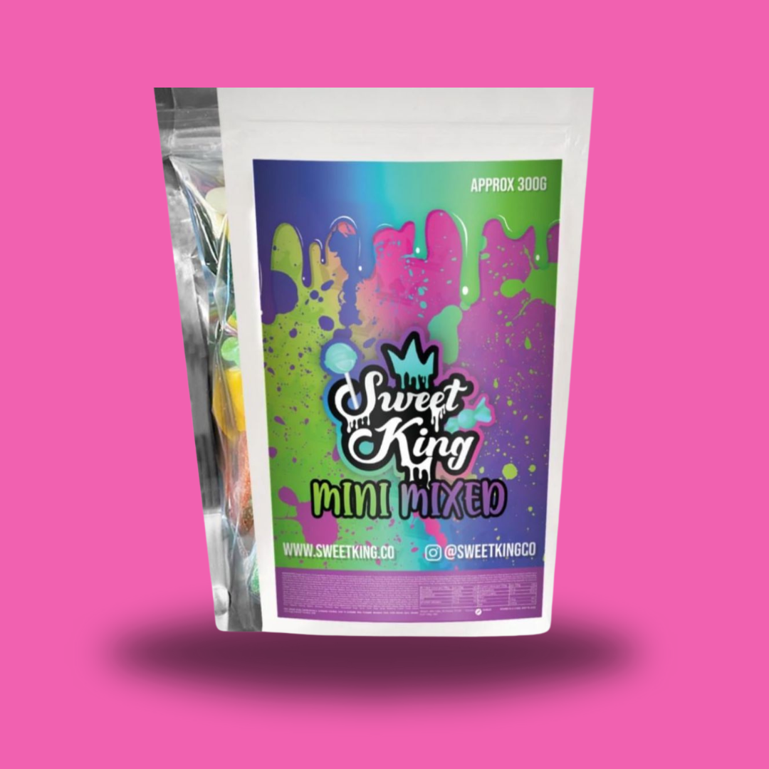 SWEET KING Mini mixed Pic ‘n’ Mix Candy 300gr Bag Sweet King Co
